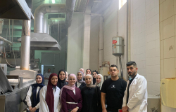 Palestine Polytechnic University (PPU) - جولة ميدانية الى شركة القصراوي التجارية الصناعية  لطلبة كلية الكيمياء التطبيقية 